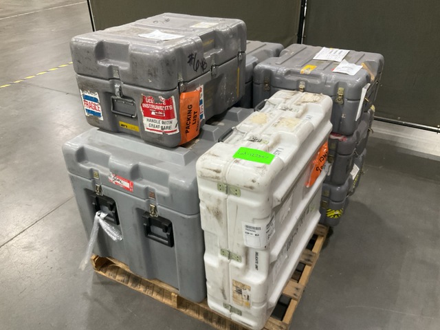 (9) Assorted Storage Cases