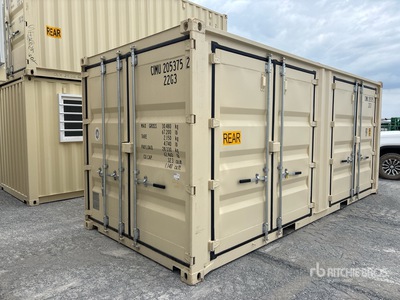 2026 20 ft Standard Multi-Door Contenedor de almacenamiento