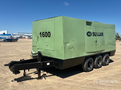 Sullair 1600DTO Mobile Air Compressor