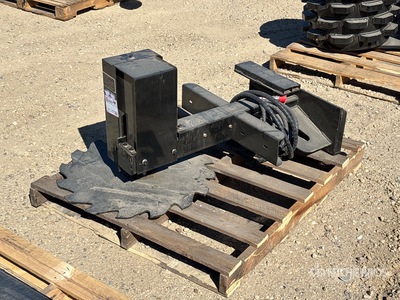 2026 GIYI GY-MTS51 28 in Mini Skid Steer Tree Saw Divers - Accessoires pour chargeuse à différentiel (Unused)