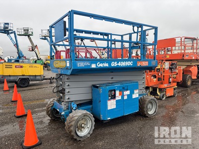 2013 Genie GS-4069DC Electric Scissor Lift