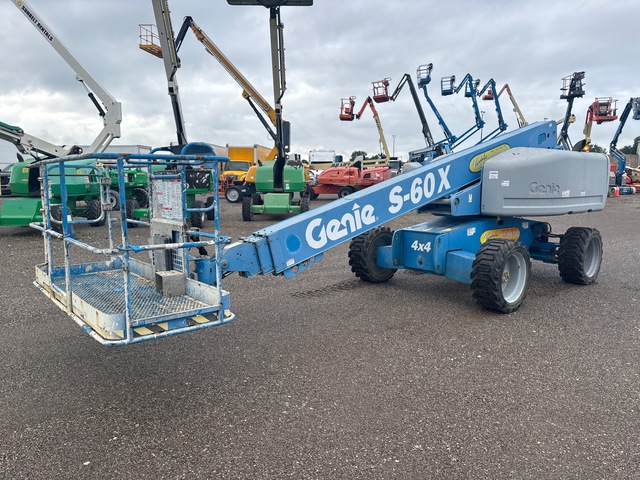 2013 Genie S-60X 4WD Diesel Telescopic Boom Lift 2013 Genie S-60X 4WD Diesel Telescopic Boom Lift