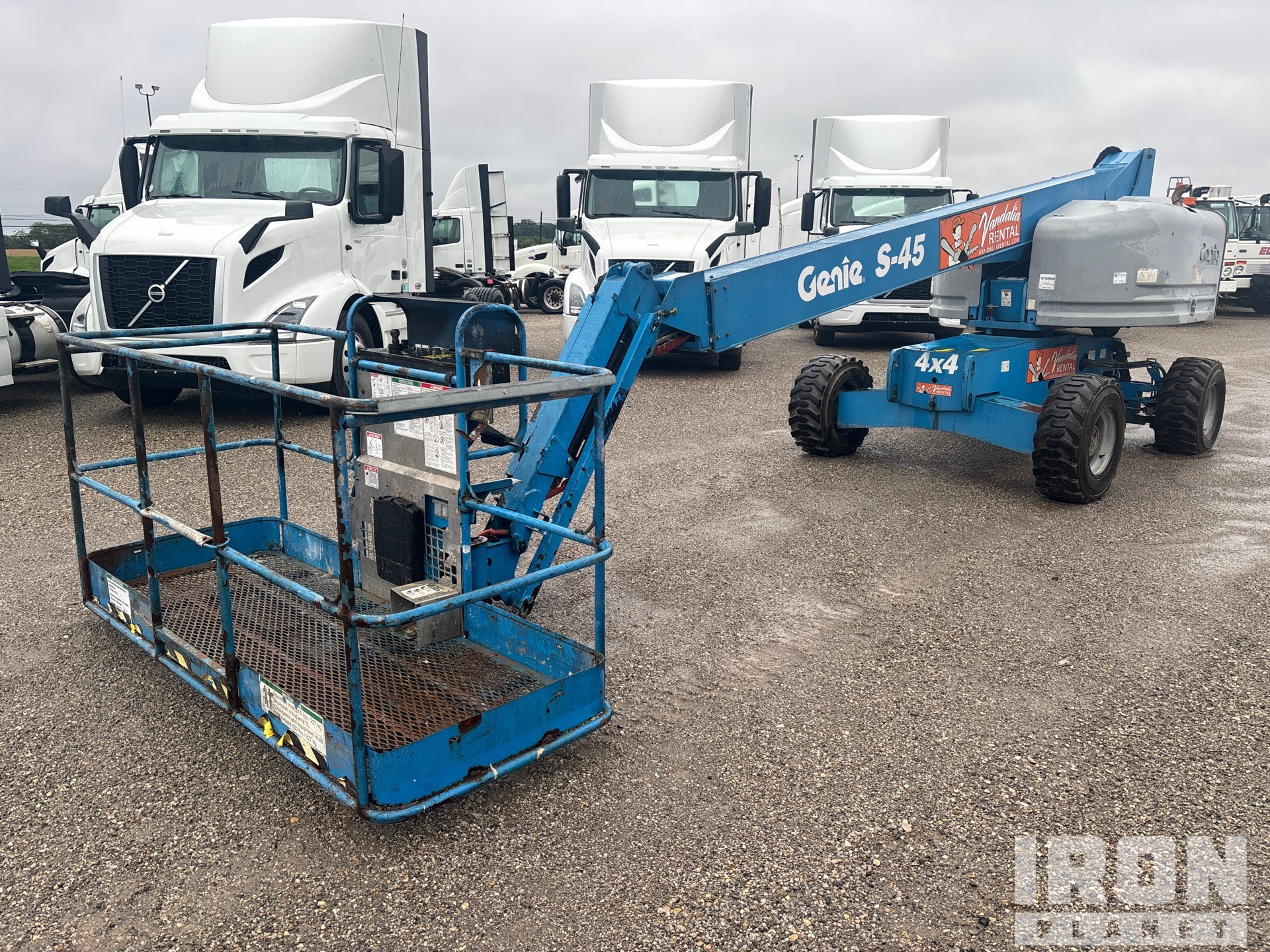 2014 Genie S-45 4WD Diesel Plataforma Elevadora Telescópica