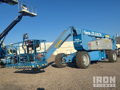 2014 Genie ZX-135/70 4WD Diesel Articulating Boom Lift