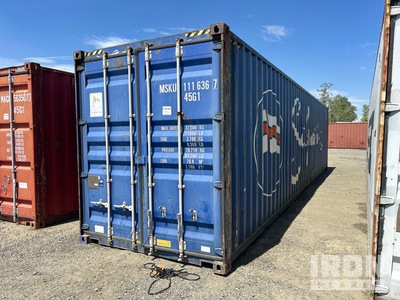 2008 40 ft High Cube Storage Container
