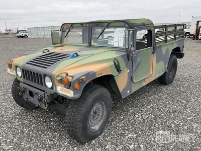 1997 AM General M1097A2 HMMWV 2 Door Soft Top w/Truck Body