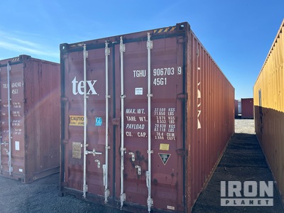 2007 40 ft High Cube Container per stoccaggio
