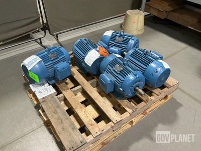 (5) Weg W22 Electric Motors