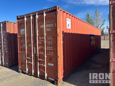 2006 40 ft High Cube Storage Container