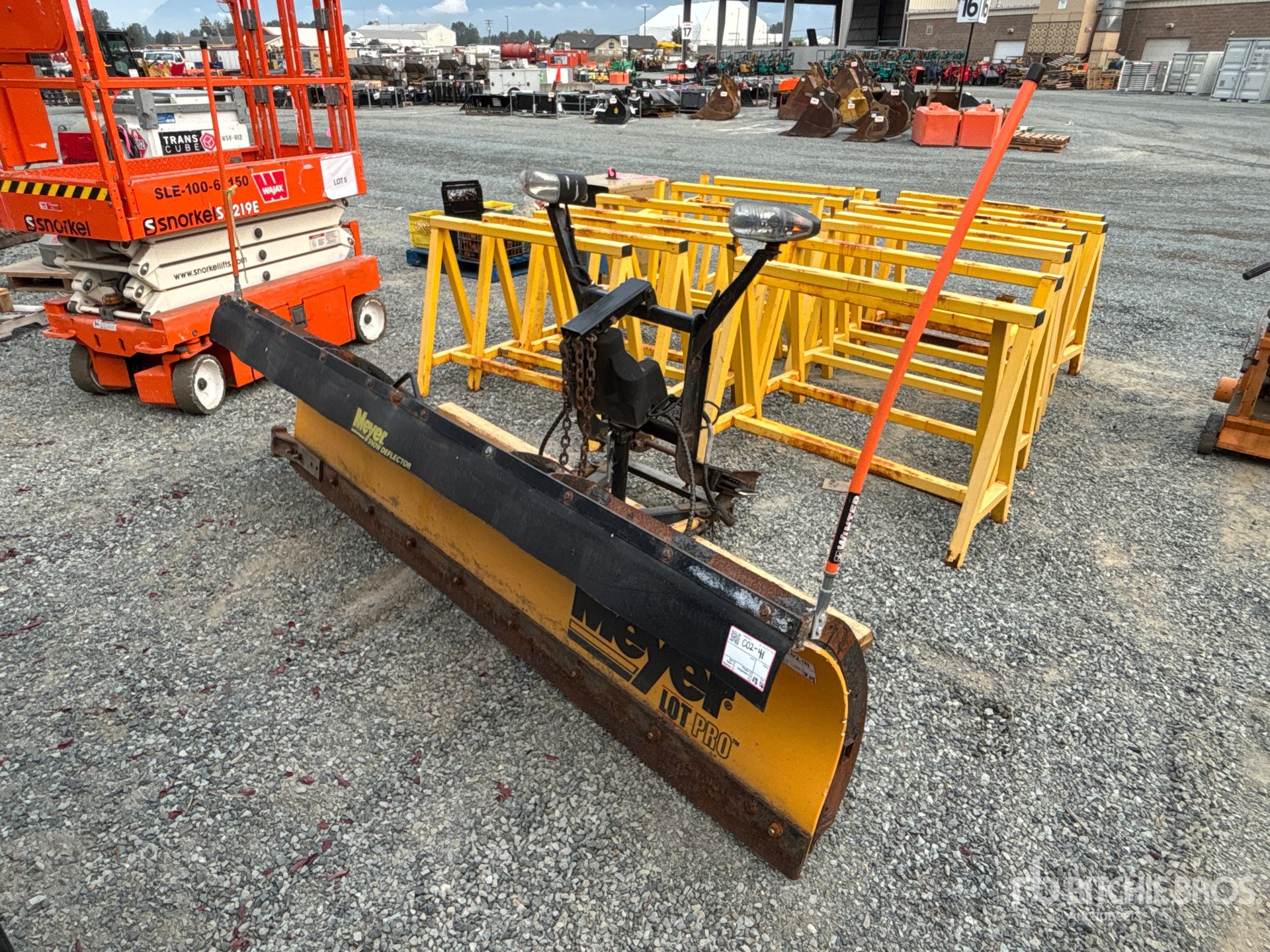 Meyer 9 ft Pala para nieve