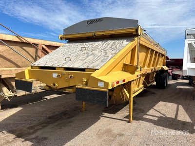 1976 Fruehauf DESM2M22 40 ft T/A Belly Dump Trailer