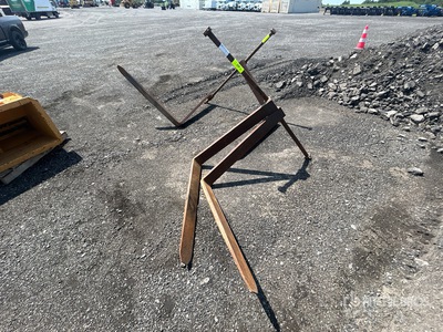 48 in Quantity of (2) Tractor Pallet Forks