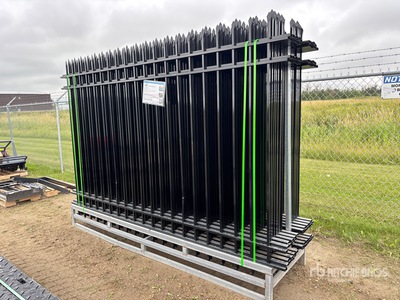 Quantity of (20) 2026 SKLP SK-N20 10 ft x 7 ft Powder Coated سياج (Unused)