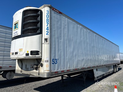 2016 Great Dane 53 ft x 102 in T/A مقطورة مبردة