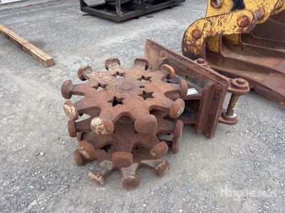 23 in Excavator Compaction Wheel