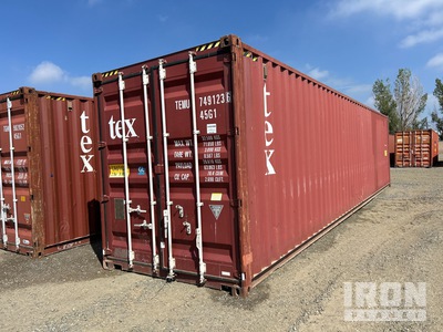 40 ft High Cube Lagercontainer