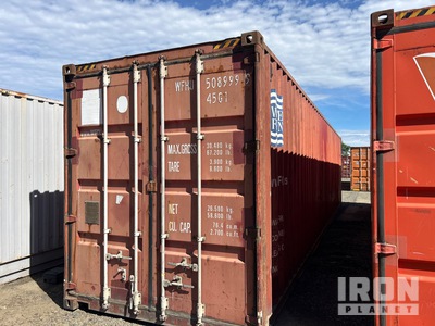 40 ft High Cube Conteneur de stockage