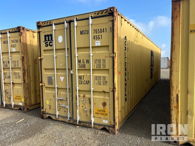 40 ft High Cube Lagercontainer