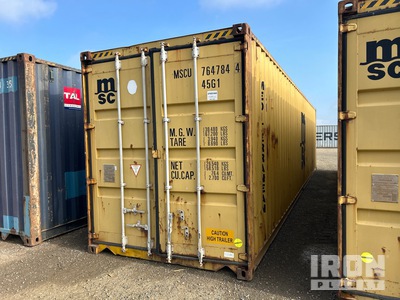 40 ft High Cube Lagercontainer