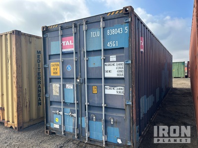 40 ft High Cube Lagercontainer