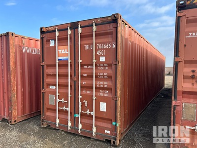 40 ft High Cube Lagercontainer