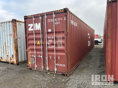 40 ft High Cube Lagercontainer
