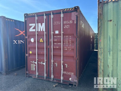40 ft High Cube Container per stoccaggio