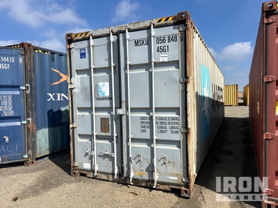 40 ft High Cube Lagercontainer
