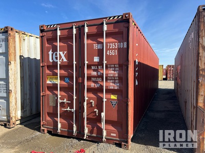 40 ft High Cube Container per stoccaggio