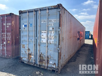 40 ft High Cube Lagercontainer