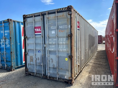 40 ft High Cube Lagercontainer