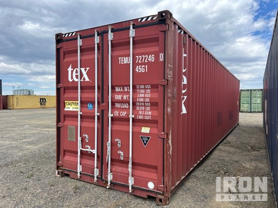 2014 40 ft High Cube Conteneur de stockage