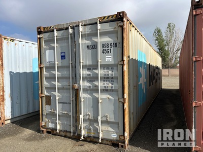 40 ft High Cube Lagercontainer