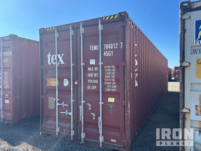 40 ft High Cube Container per stoccaggio