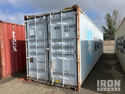 40 ft High Cube Lagercontainer