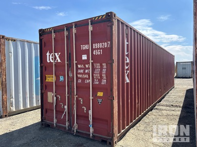 40 ft High Cube Lagercontainer