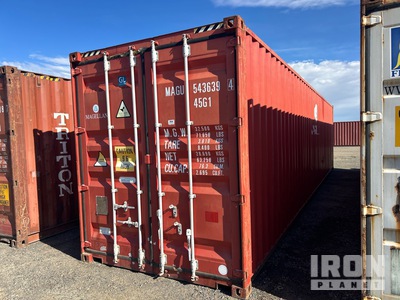 40 ft High Cube Conteneur de stockage