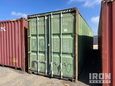 40 ft High Cube Lagercontainer
