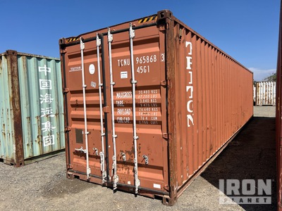 40 ft High Cube Lagercontainer