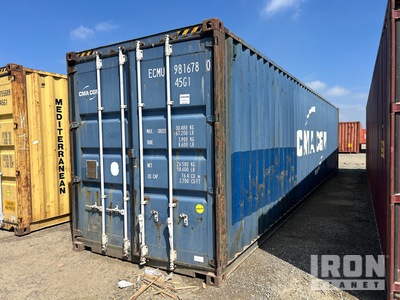 40 ft High Cube Lagercontainer