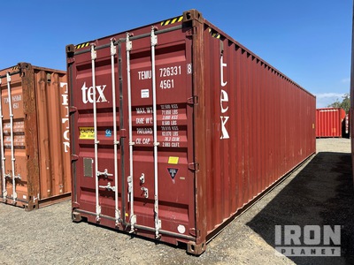 40 ft High Cube Lagercontainer
