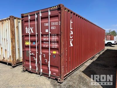 40 ft High Cube Lagercontainer