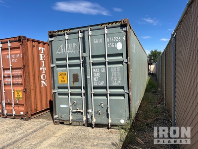 2005 40 ft High Cube Storage Container
