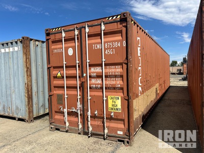 40 ft High Cube Conteneur de stockage