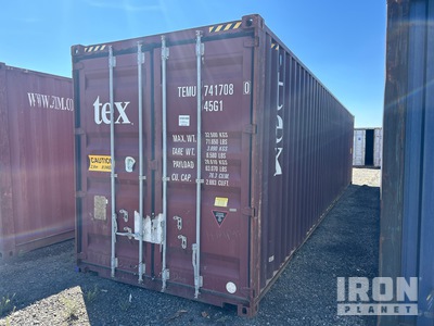 40 ft High Cube Container per stoccaggio