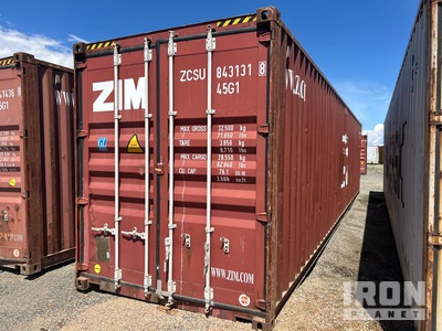 40 ft High Cube Container per stoccaggio