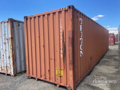 40 ft High Cube Contenedor de almacenamiento