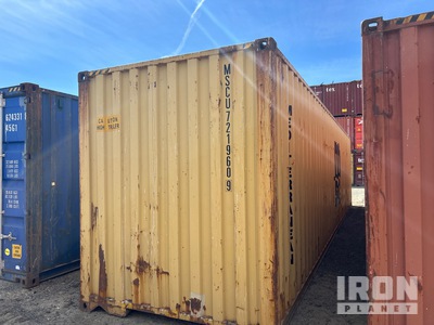 40 ft High Cube Storage Container