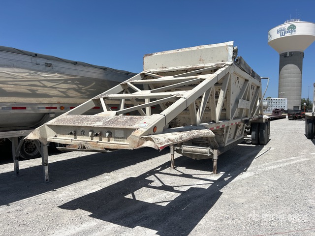 2015 Brazos T/A Belly Dump Trailer