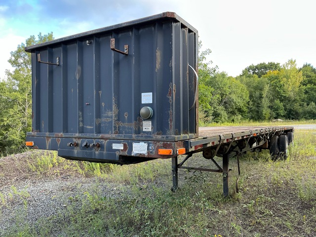 1995 Transcraft TL-2000 W2 45 ft T/A Spread Axle Flatbed Trailer 1995 Transcraft TL-2000 W2 45 ft T/A Spread Axle Flatbed Trailer